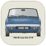 Lotus Elan S3 SE 1966-68 Coaster 1